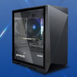 Геймърски Компютър + Монитор 27" ASRock